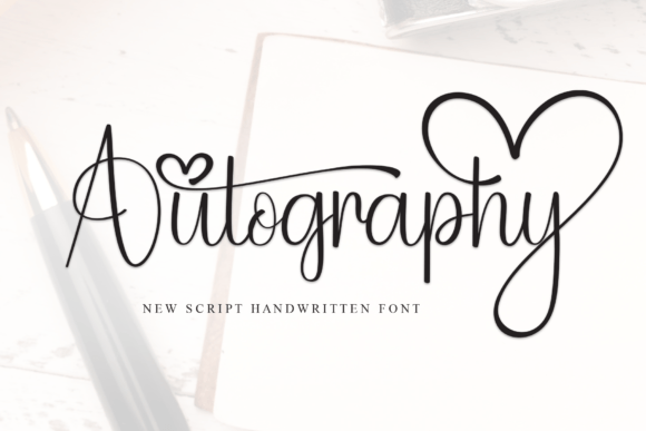 Autography: A Handwritten Font for Modern Design