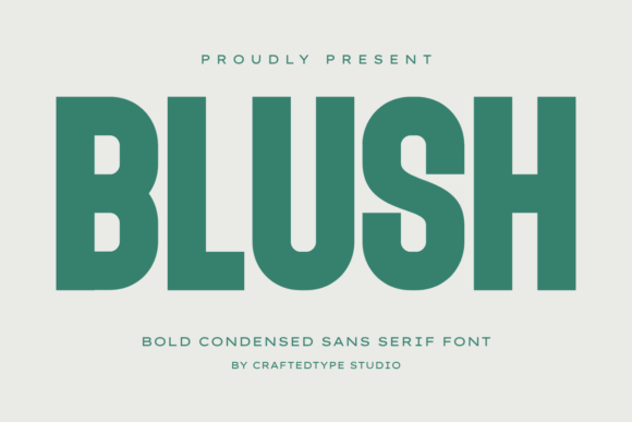 Blush: The Bold Sans Serif Commanding Attention in Modern Design