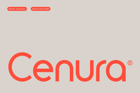 Cenura: The Geometry of Modern Branding