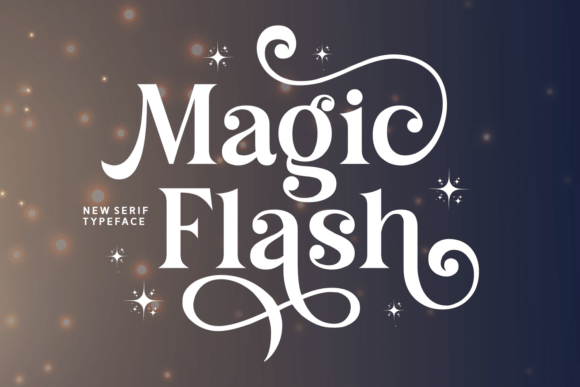Discover the Enchanting World of Magic Flash Typography