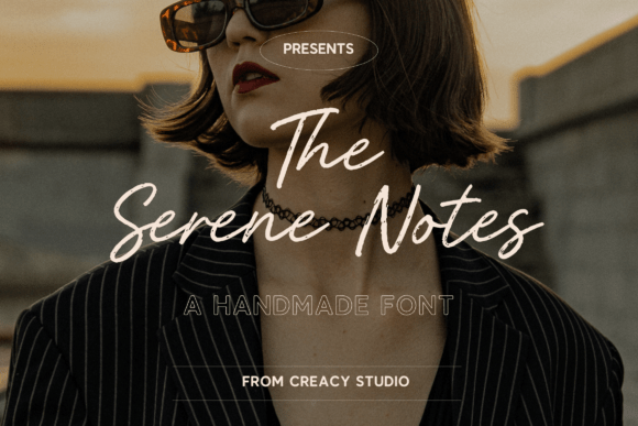 Discover The Serene Notes: A Font Duo for Calm, Authentic Design