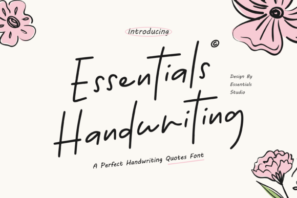 Essentials Handwriting: The Font That Feels Like a Conversation