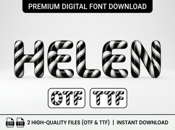 Helen: A Display Typeface for Bold, Unforgettable Brands