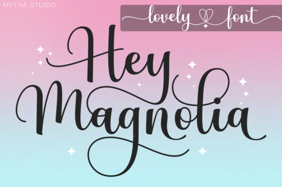 Hey Magnolia: The Handwritten Font That Feels Like Home