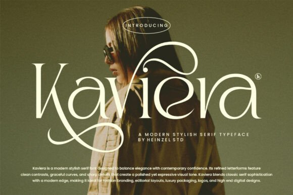 Kaviera: A Modern Serif for Confident, Elegant Design