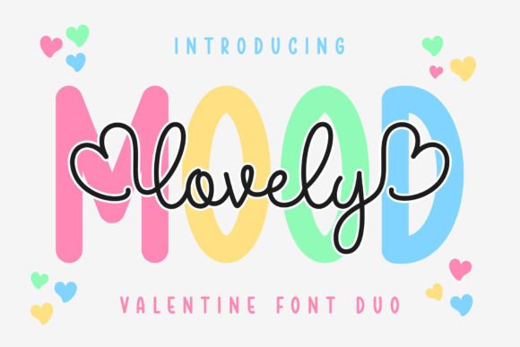 Lovely Mood Duo: A Font That Captures Romance and Charm