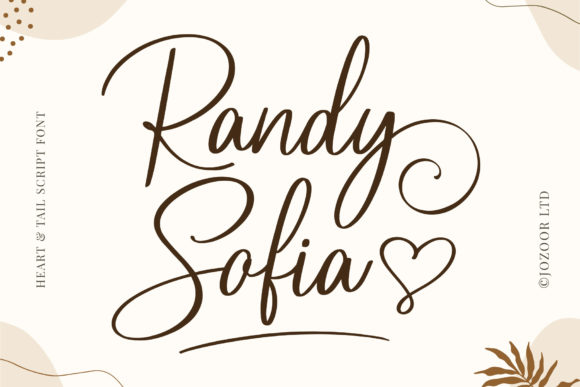 Randy Sofia: The Calligraphy Font That Adds Luxury to Any Design