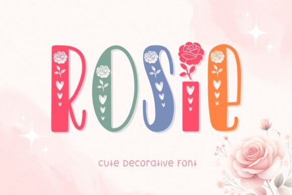 Rosie: A Quirky Typeface That Brings Whimsy to Your Designs