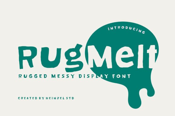 Rugmelt: The Display Typeface for Bold, Handcrafted Design