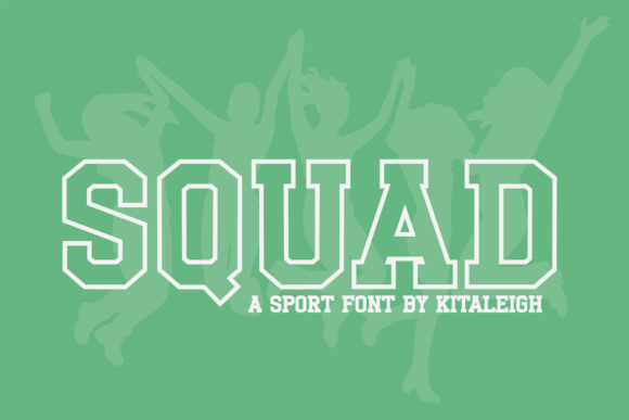 Squad: The Typeface That Captures Team Spirit and Athletic Energy
