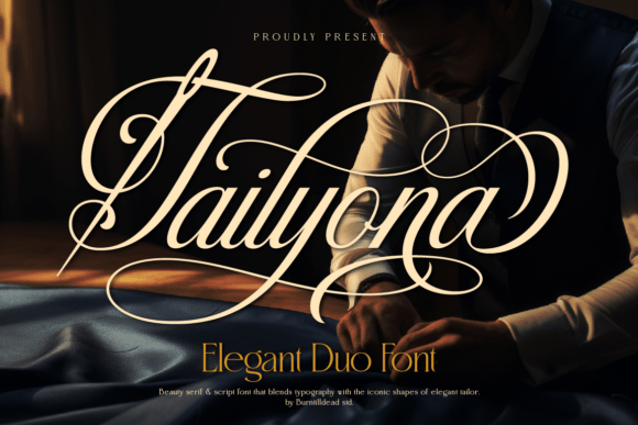 Tailyona: A Font Pairing for Timeless Elegance