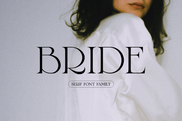 The Bride Font: A Serif Typeface of Poetic Elegance