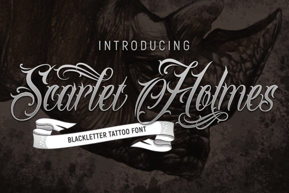 Why Scarlet Holmes is the Edgy Typeface Your Brand Needs
